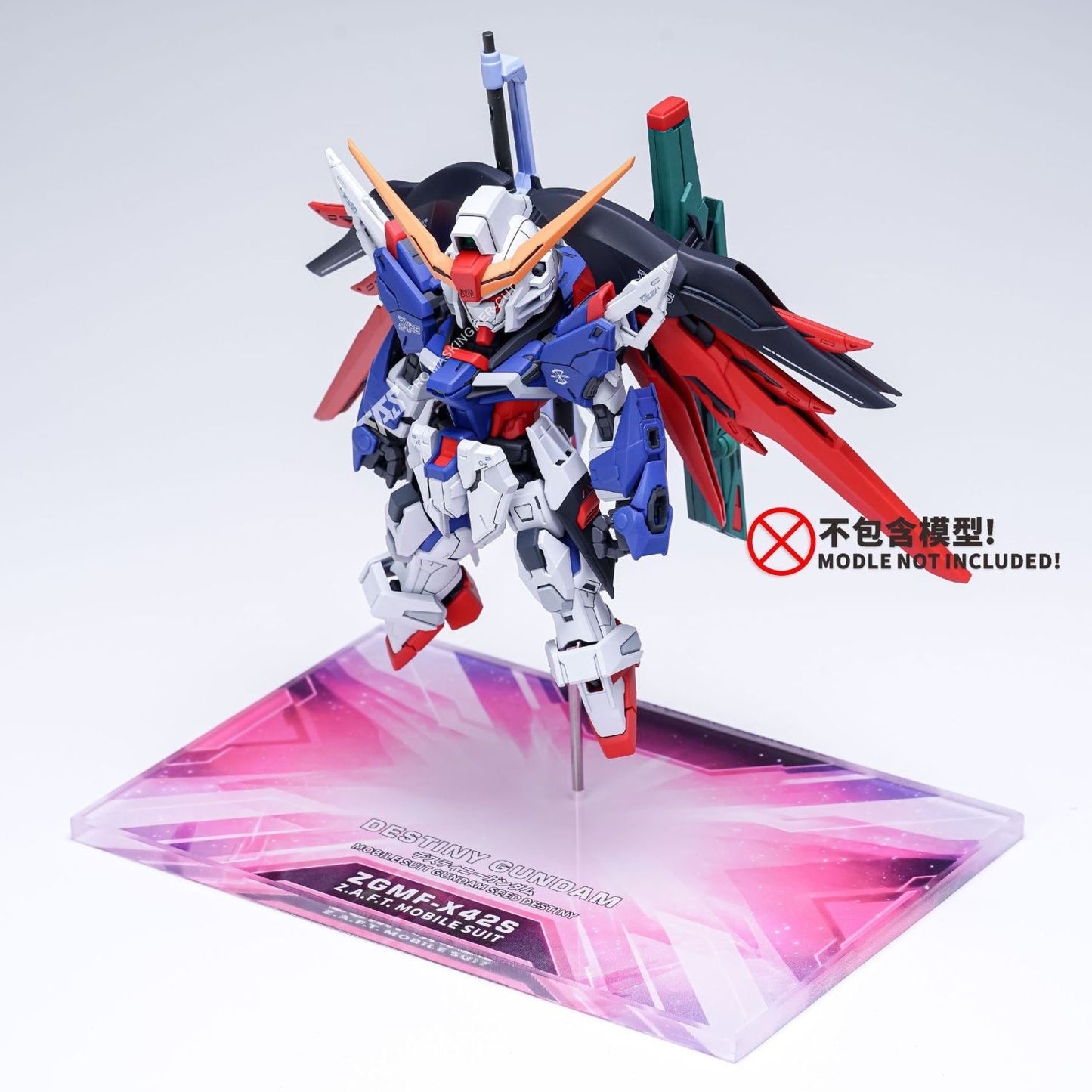 (TAS Studio) Acrylic Action Base for MGSD Destiny Gundam