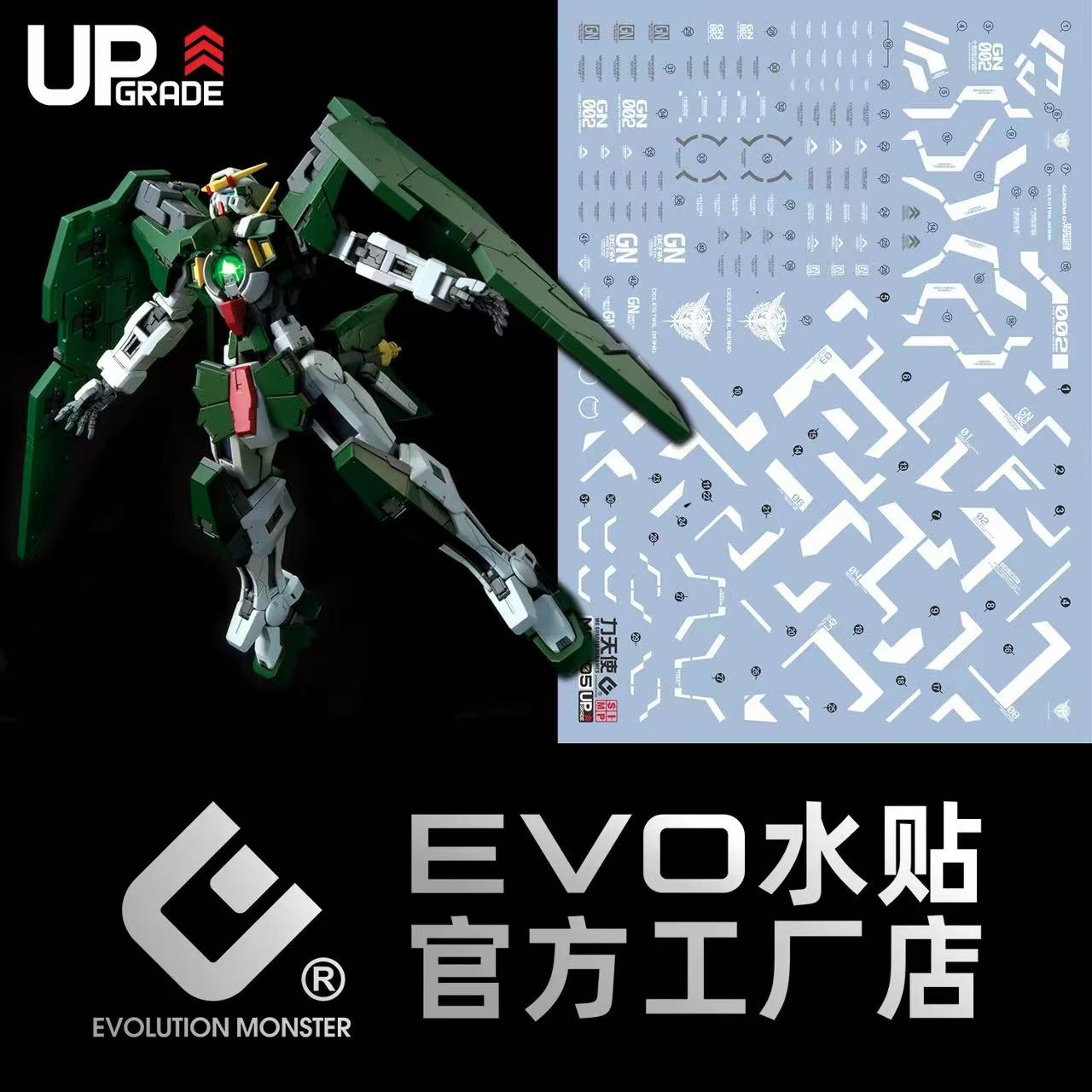 MG 1/100 GUNDAM DYNAMES EVO Water Decal