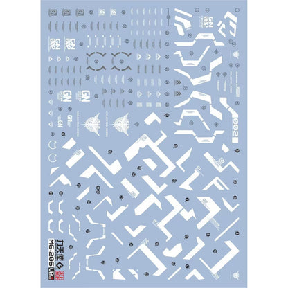 MG 1/100 GUNDAM DYNAMES EVO Water Decal
