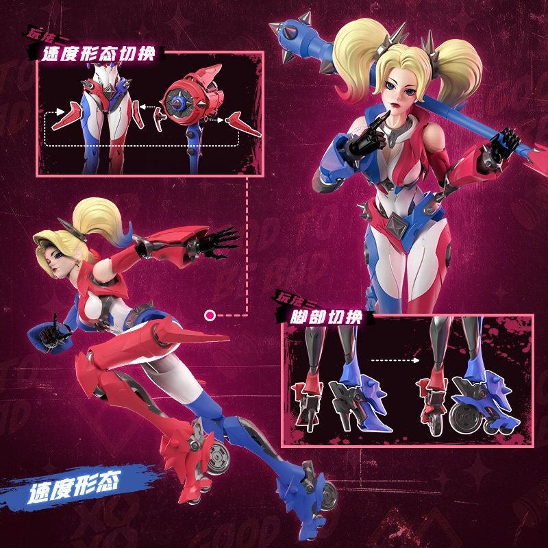 Blokees Champion Class Harley Quinn model kit