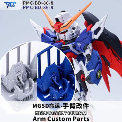 (TAS Studio) Arm Custom GK Parts for MGSD Destiny Gundam [Blue]