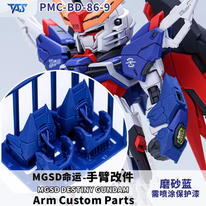(TAS Studio) Arm Custom GK Parts for MGSD Destiny Gundam [Blue]