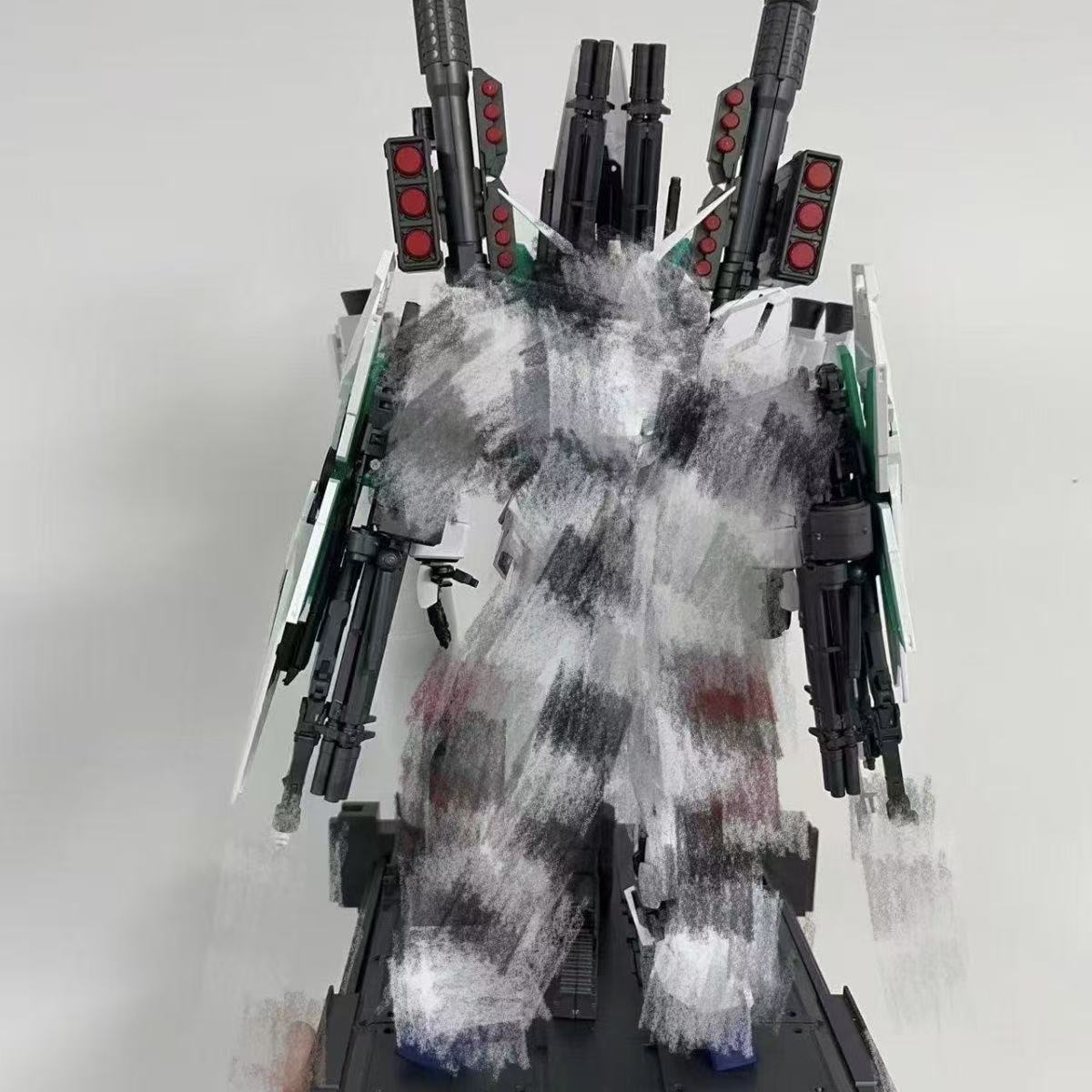 Menghu 1/100 MGEX Unicorn Gundam Full Armor Unit Expansion Pack (Does not include the Main Body)