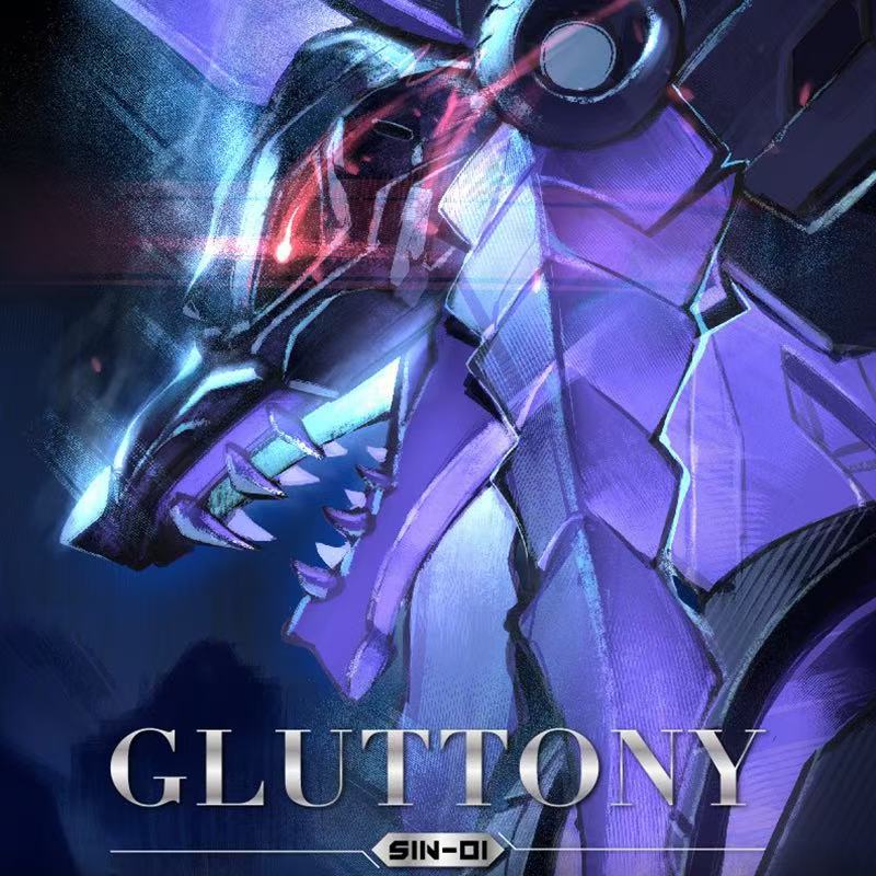 MS GENERAL Seven Deadly Sins SIN-01 Gluttony 1/10 Scale Model Kit Limited Edition
