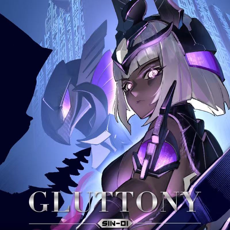 MS GENERAL Seven Deadly Sins SIN-01 Gluttony 1/10 Scale Model Kit Limited Edition