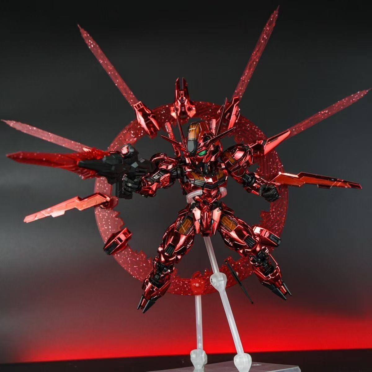SUPA Model MGSD 1/100 Gundam Aerial China Red Version (Third Party, Not Original Bandai)