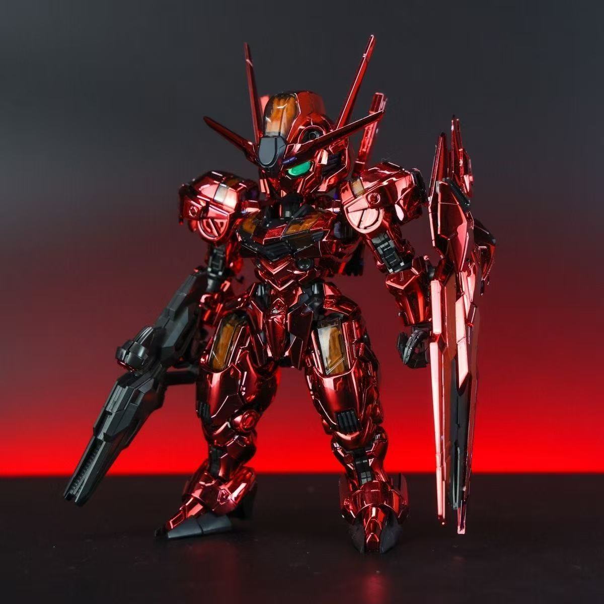 SUPA Model MGSD 1/100 Gundam Aerial China Red Version (Third Party, Not Original Bandai)
