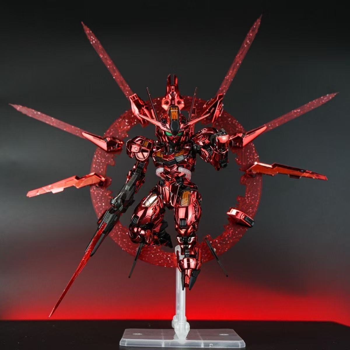 SUPA Model MGSD 1/100 Gundam Aerial China Red Version (Third Party, Not Original Bandai)