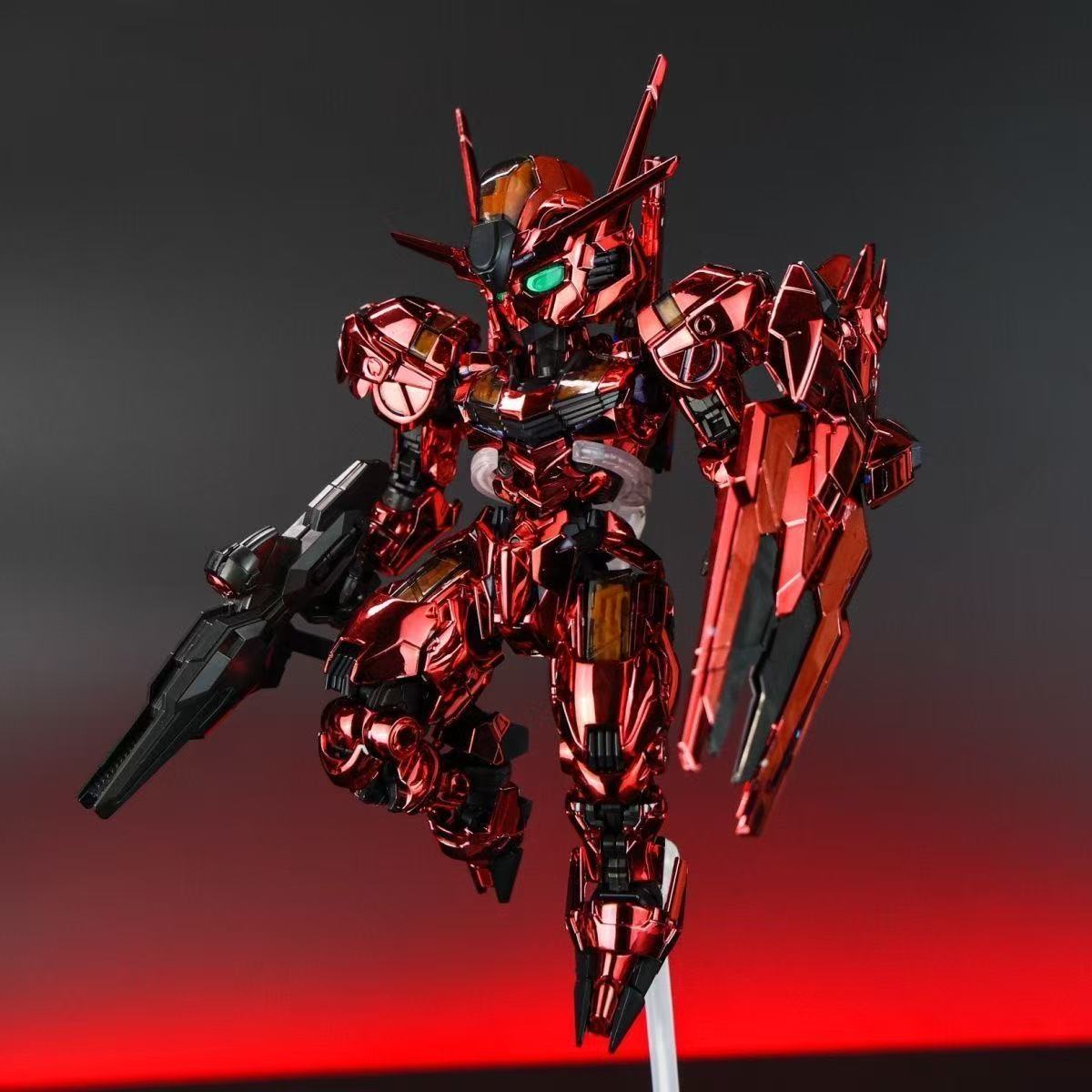 SUPA Model MGSD 1/100 Gundam Aerial China Red Version (Third Party, Not Original Bandai)
