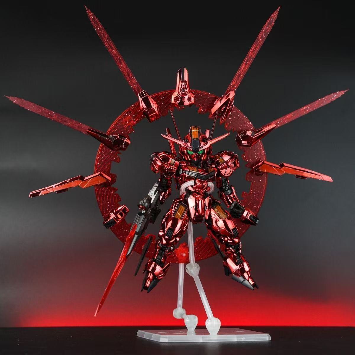 SUPA Model MGSD 1/100 Gundam Aerial China Red Version (Third Party, Not Original Bandai)