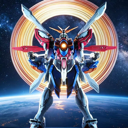 (Pre-Order) Blast Hot MB Style 1/100 God Gundam model kit with Metal Frame (ETA: September 2026)