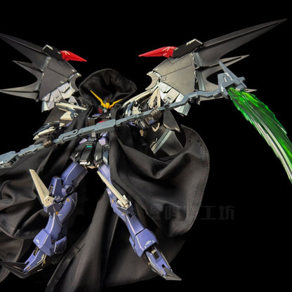 AW Hand-crafted Black Cloth Cloak Cape with Wire for 1/100 Model Kit (Capes only, does not contain model kit)