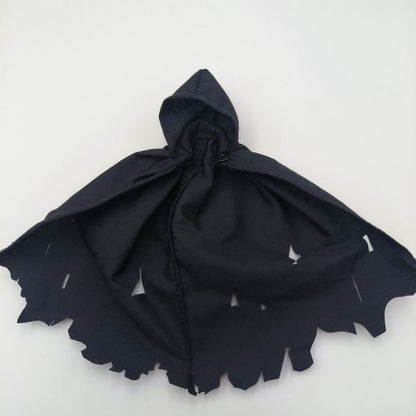 Black Cloth Cloak Cape for Model Kit/Action Figures with Wire (Capes only, does not contain model kit)