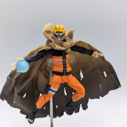 Dark Yellow Cloth Cloak Cape for Model Kit/Action Figures with Wire (Capes only, does not contain model kit)