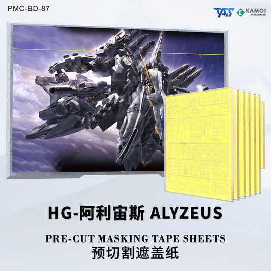 (TAS Studio) Pre-cut Masking Tape for HG 1/144 Alyzeus
