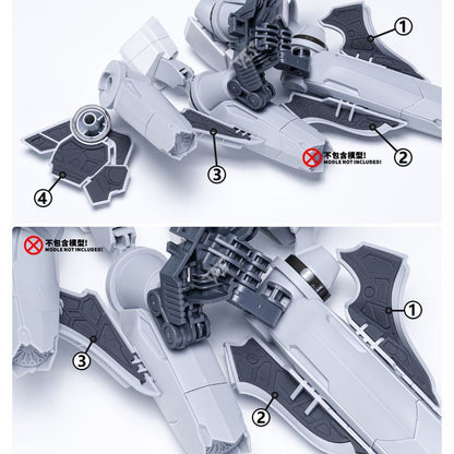 (TAS Studio) Armor Upgrade GK Conversion Parts for HG 1/144 Alyzeus