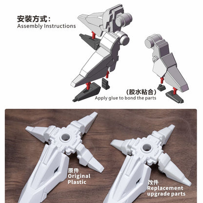 (TAS Studio) Foot Custom GK Conversion Parts for HG 1/144 Alyzeus