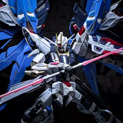 Nebula Model GK Style Metal Build 1/100 Freedom Gundam Snow Sparkle Ver. KO Version (Third Party, Not Original Bandai)