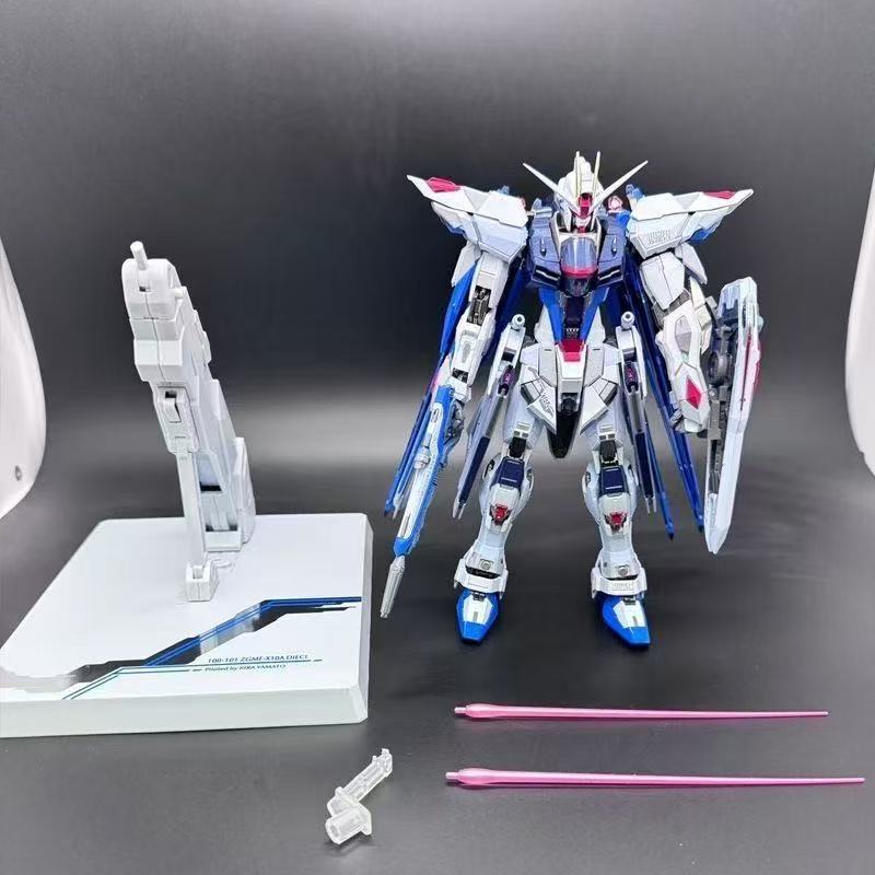 Nebula Model GK Style Metal Build 1/100 Freedom Gundam Snow Sparkle Ver. KO Version (Third Party, Not Original Bandai)