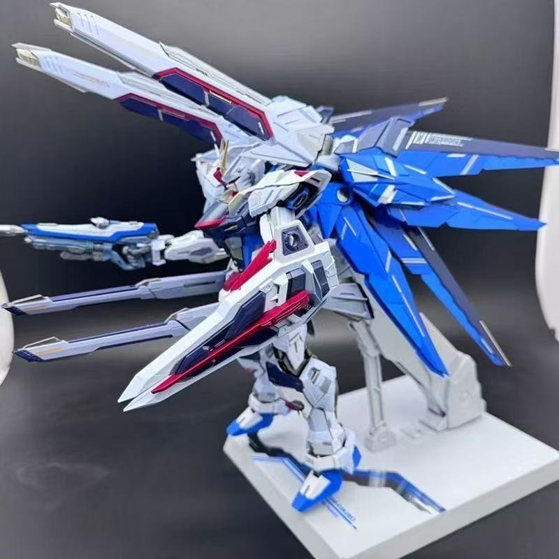 Nebula Model GK Style Metal Build 1/100 Freedom Gundam Snow Sparkle Ver. KO Version (Third Party, Not Original Bandai)