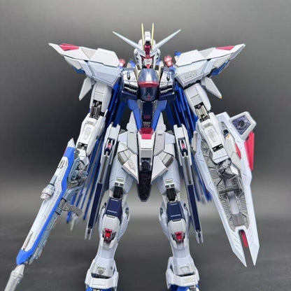 Nebula Model GK Style Metal Build 1/100 Freedom Gundam Snow Sparkle Ver. KO Version (Third Party, Not Original Bandai)