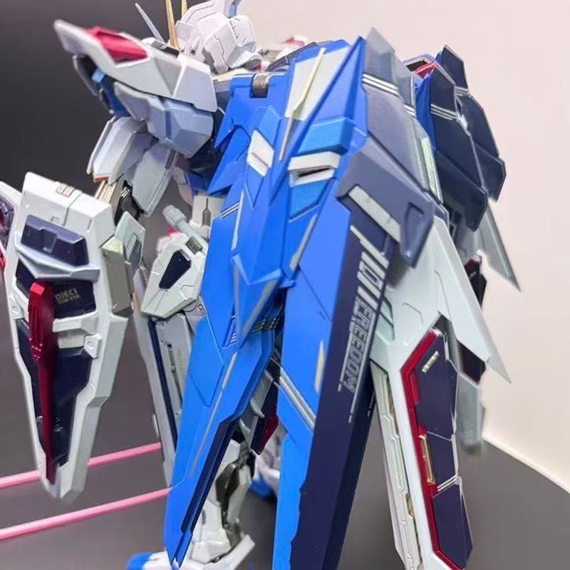 Nebula Model GK Style Metal Build 1/100 Freedom Gundam Snow Sparkle Ver. KO Version (Third Party, Not Original Bandai)