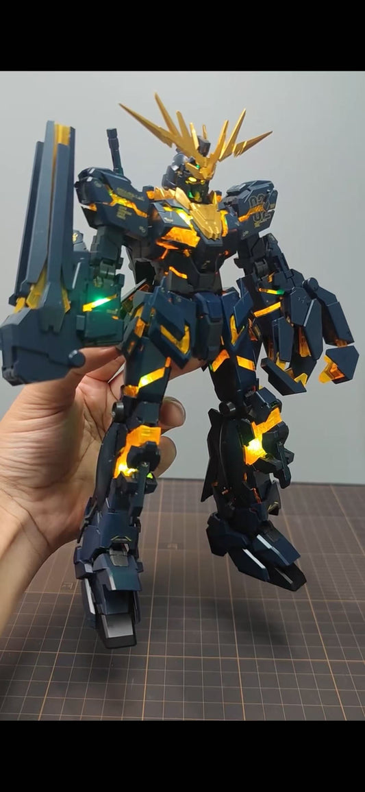 Divine Beast 1/100 2204B MGEX Banshee with LED Unit (Third Party, Not Original Bandai)
