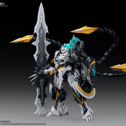 (Pre-Order) SNAA Model 1/144 SC-012 Round Table Knights Rampage Lion Bedivere Model Kit (ETA: October 2026)