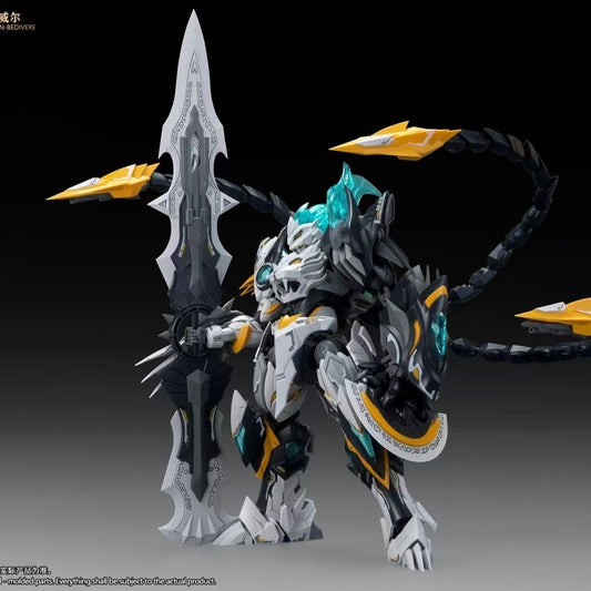 (Pre-Order) SNAA Model 1/144 SC-012 Round Table Knights Rampage Lion Bedivere Model Kit (ETA: October 2026)