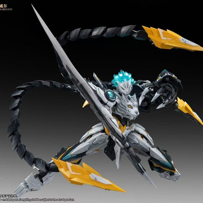 (Pre-Order) SNAA Model 1/144 SC-012 Round Table Knights Rampage Lion Bedivere Model Kit (ETA: October 2026)
