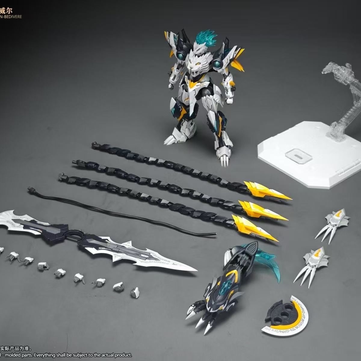 (Pre-Order) SNAA Model 1/144 SC-012 Round Table Knights Rampage Lion Bedivere Model Kit (ETA: October 2026)