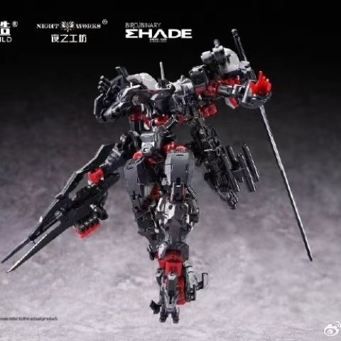 (Pre-Order) Big Firebird Build 1/60 ND-01C Black Crown Baza Limited Edition Model Kit (ETA: October 2026)