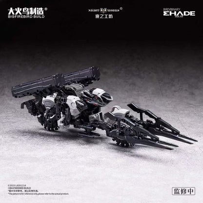 (Pre-Order) Big Firebird Build 1/60 ND-01B Skullbird & Baza Model Kit (ETA: October 2026)