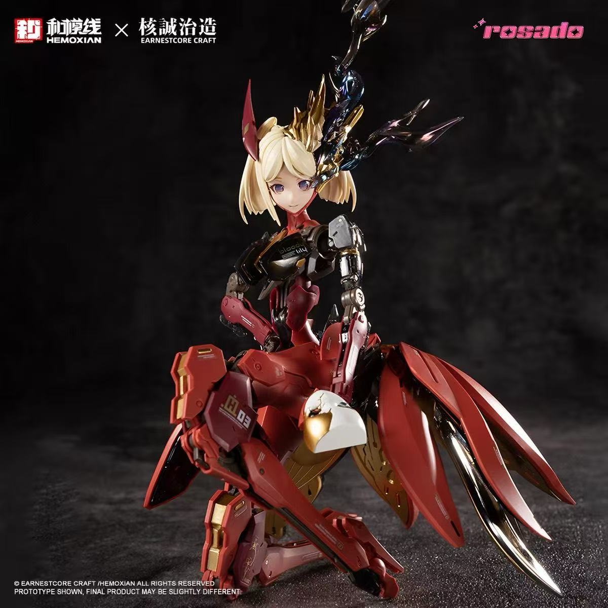 Hemoxian X Earnestcore Craft 1/10 Rosado Blood Lily Expo Limited Model Kit