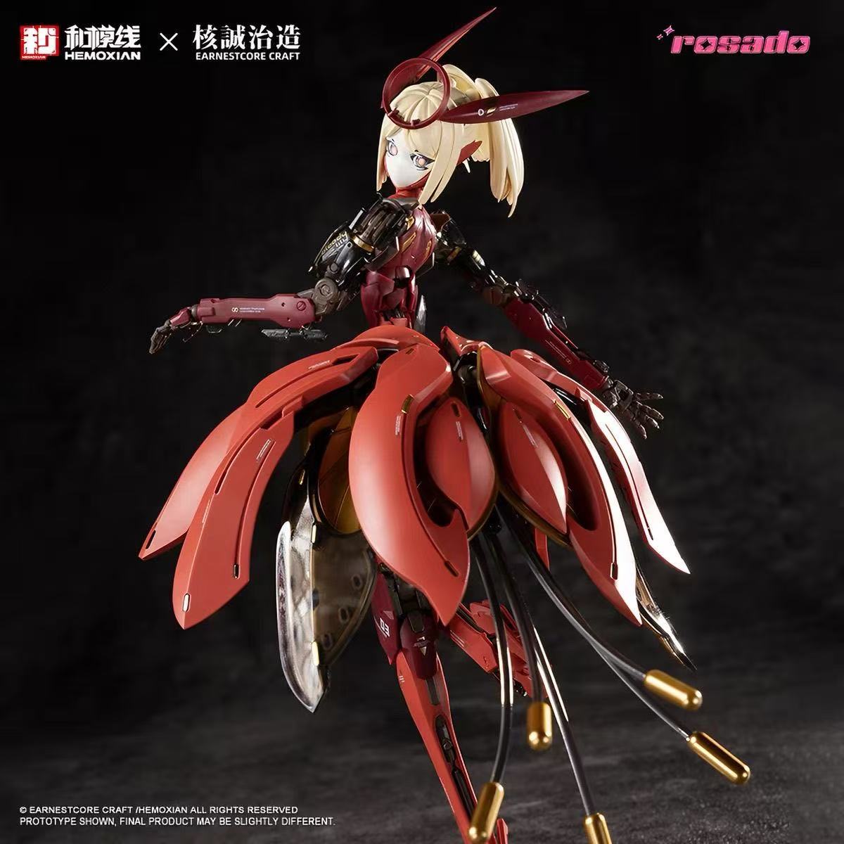 Hemoxian X Earnestcore Craft 1/10 Rosado Blood Lily Expo Limited Model Kit