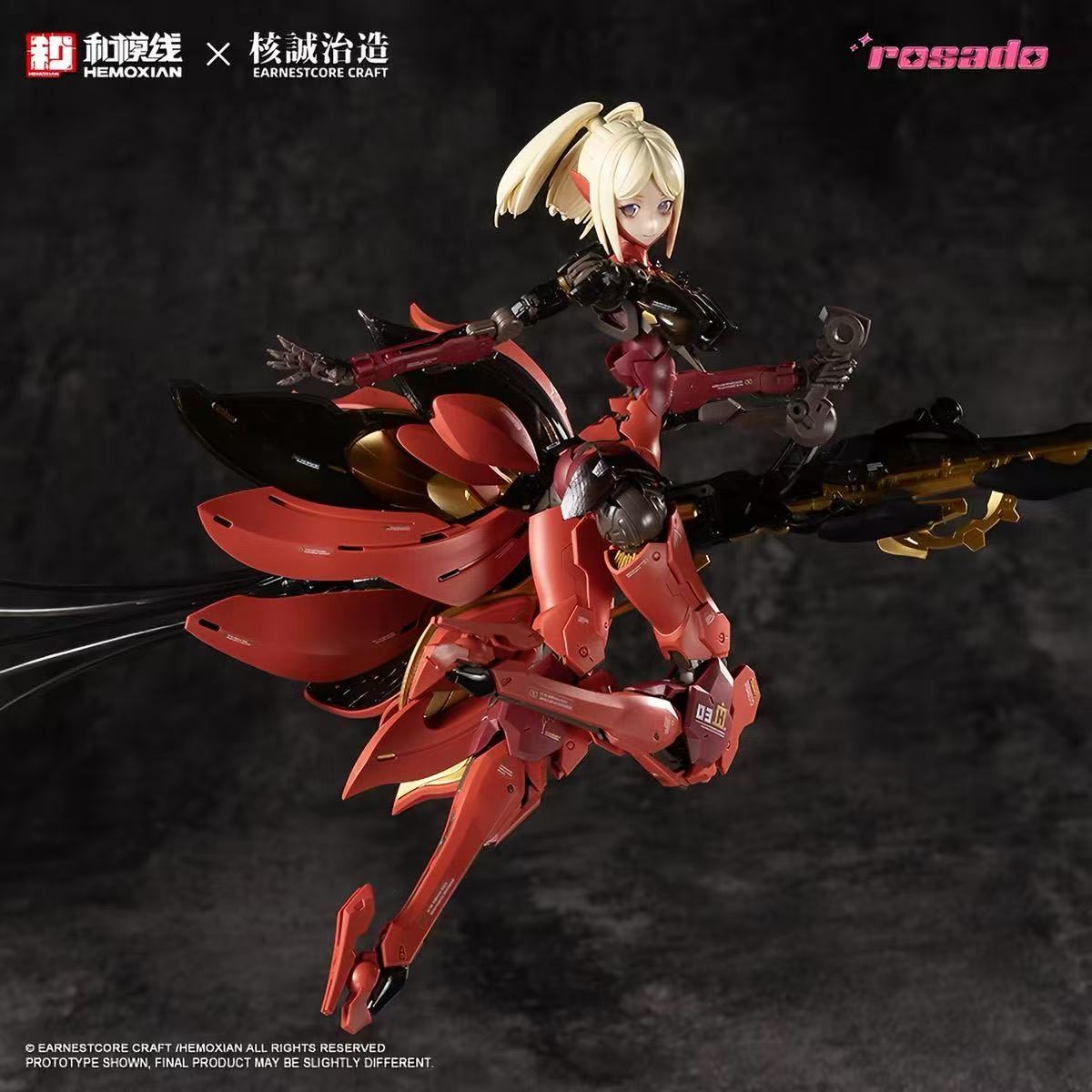 Hemoxian X Earnestcore Craft 1/10 Rosado Blood Lily Expo Limited Model Kit