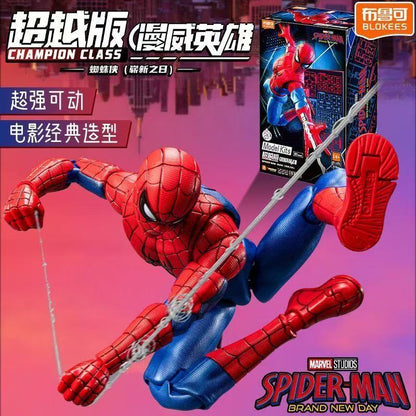 Blokees Marvel Rivals Champion Class Spiderman Brand New Day