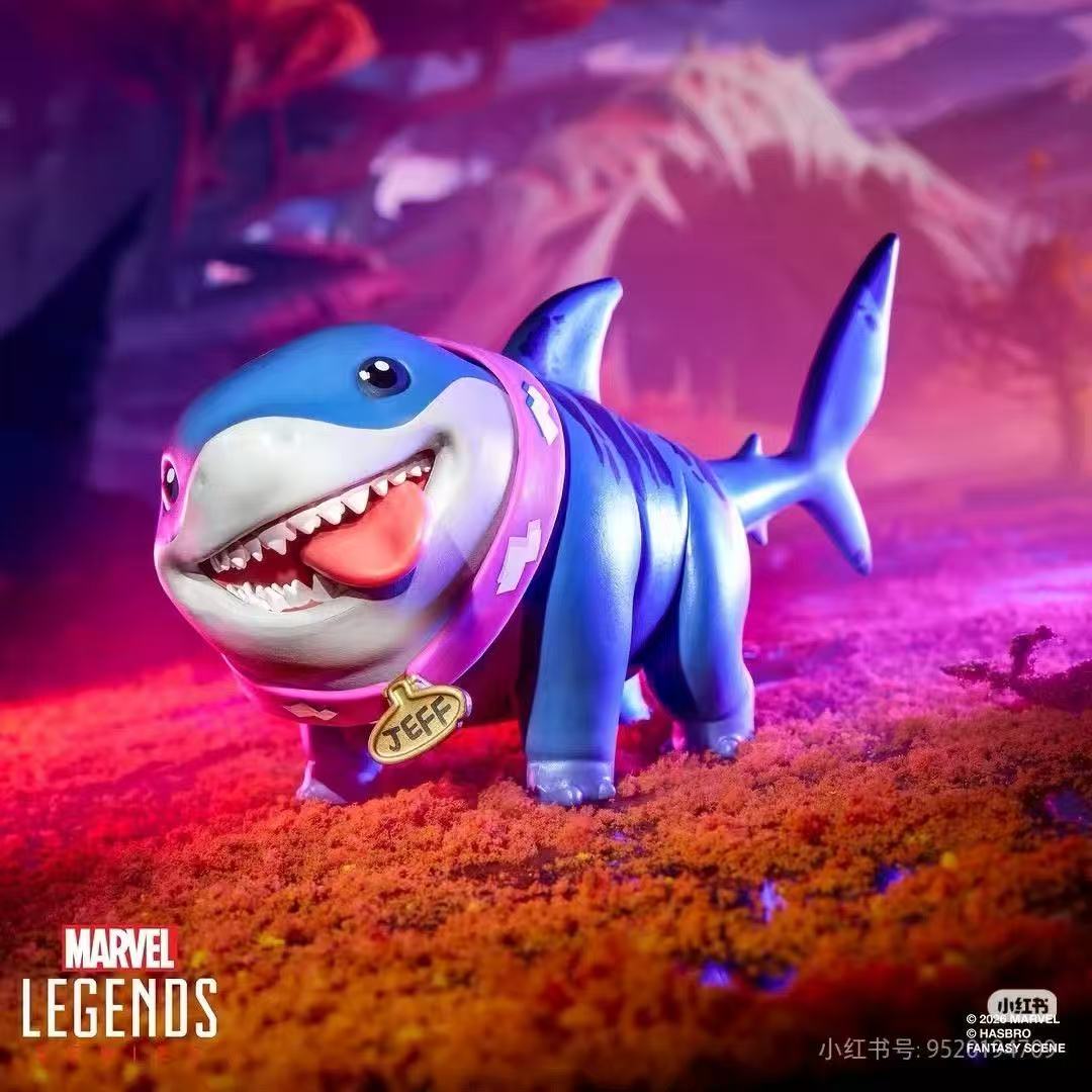 Blokees Marvel Rivals Champion Class Jeff the Land Shark Model Kit