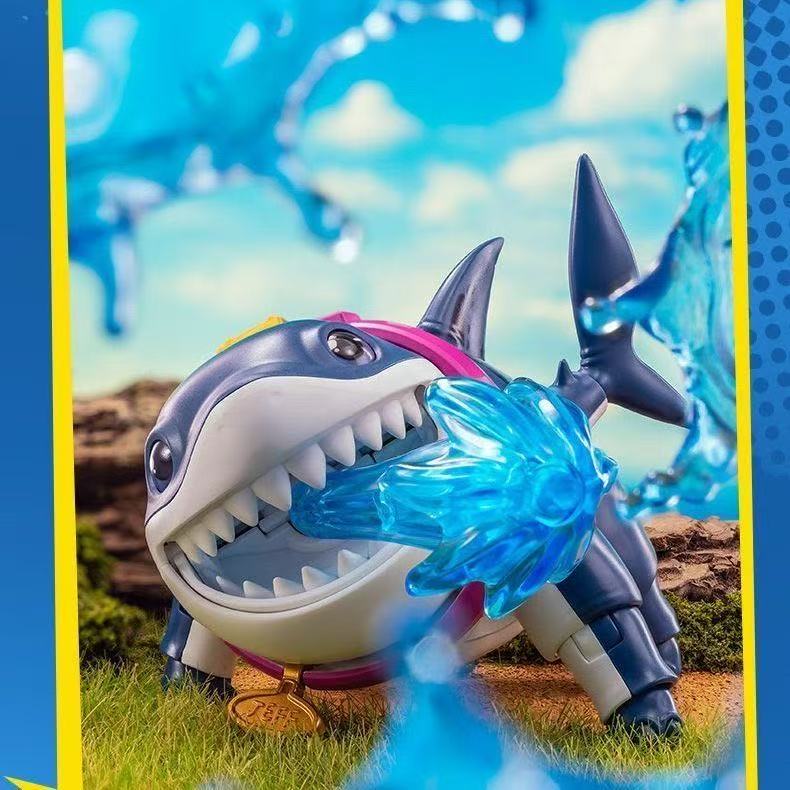Blokees Marvel Rivals Champion Class Jeff the Land Shark Model Kit