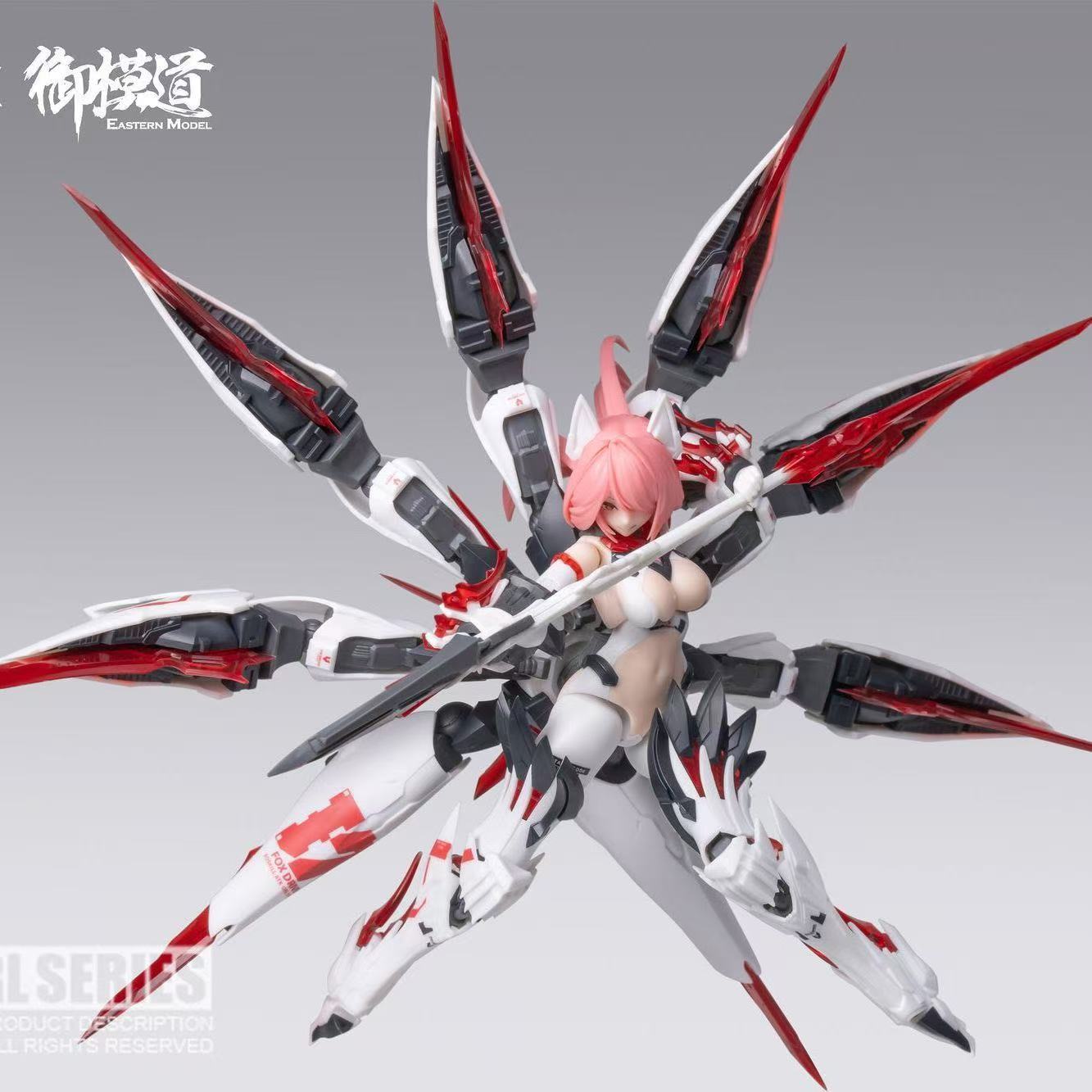 SOSKILL A.T.K. Girl The Nine-Tailed Fox Daji (Standard Ver.) 1/12 Scale Model Kit