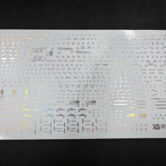 Holographic Water Decal for MGEX Unicorn Gundam 1/100