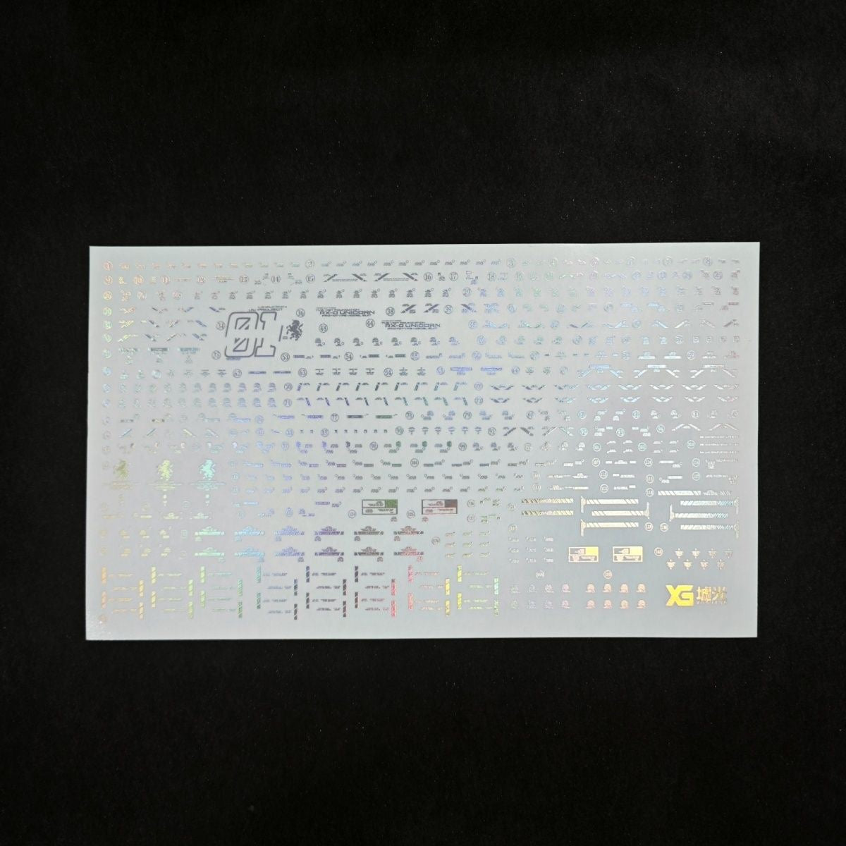 Holographic Water Decal for MGEX Unicorn Gundam 1/100