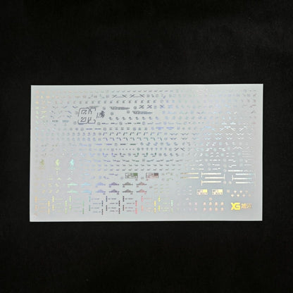 Holographic Water Decal for MGEX Unicorn Gundam 1/100