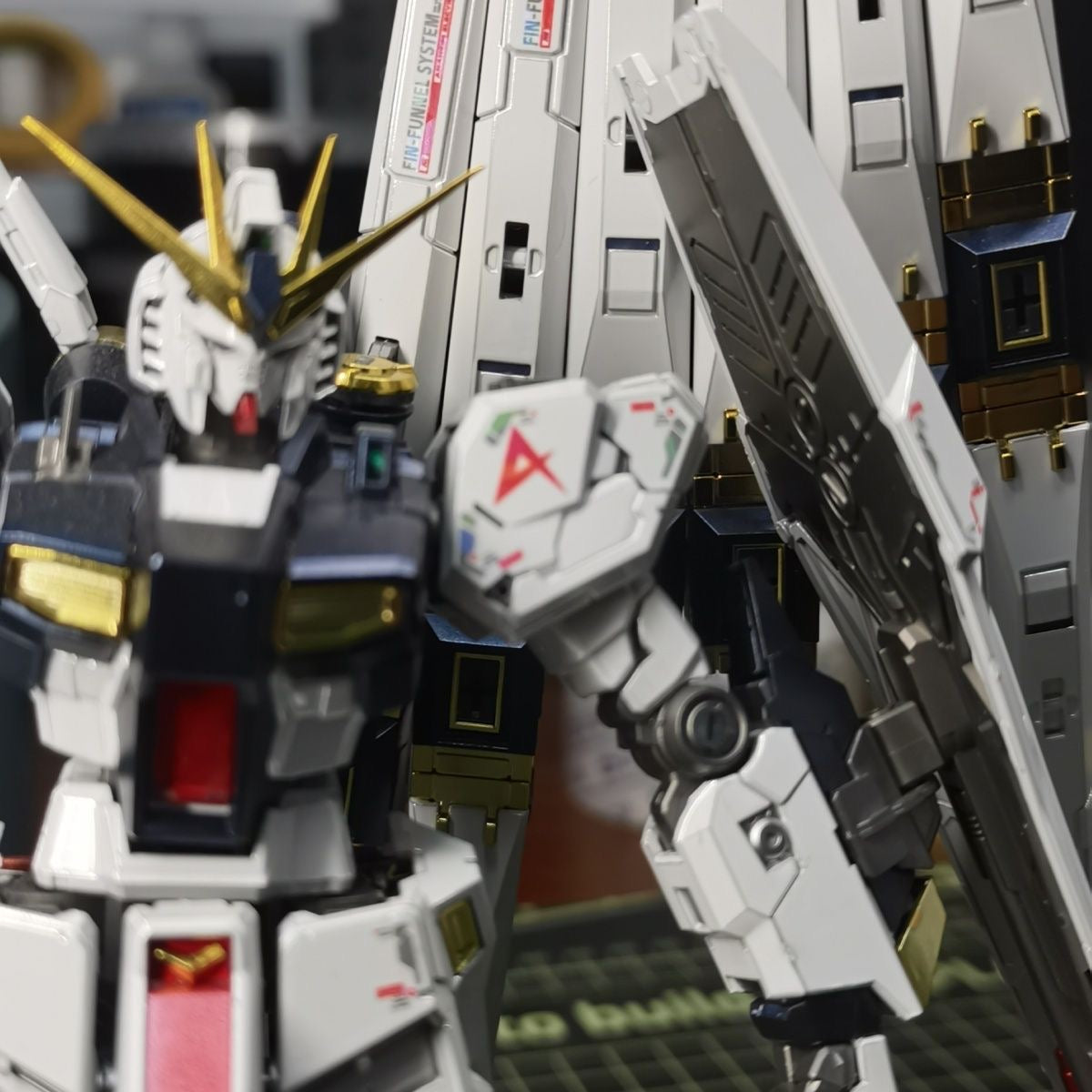Holographic Water Decal for RG Nu Gundam 1/144