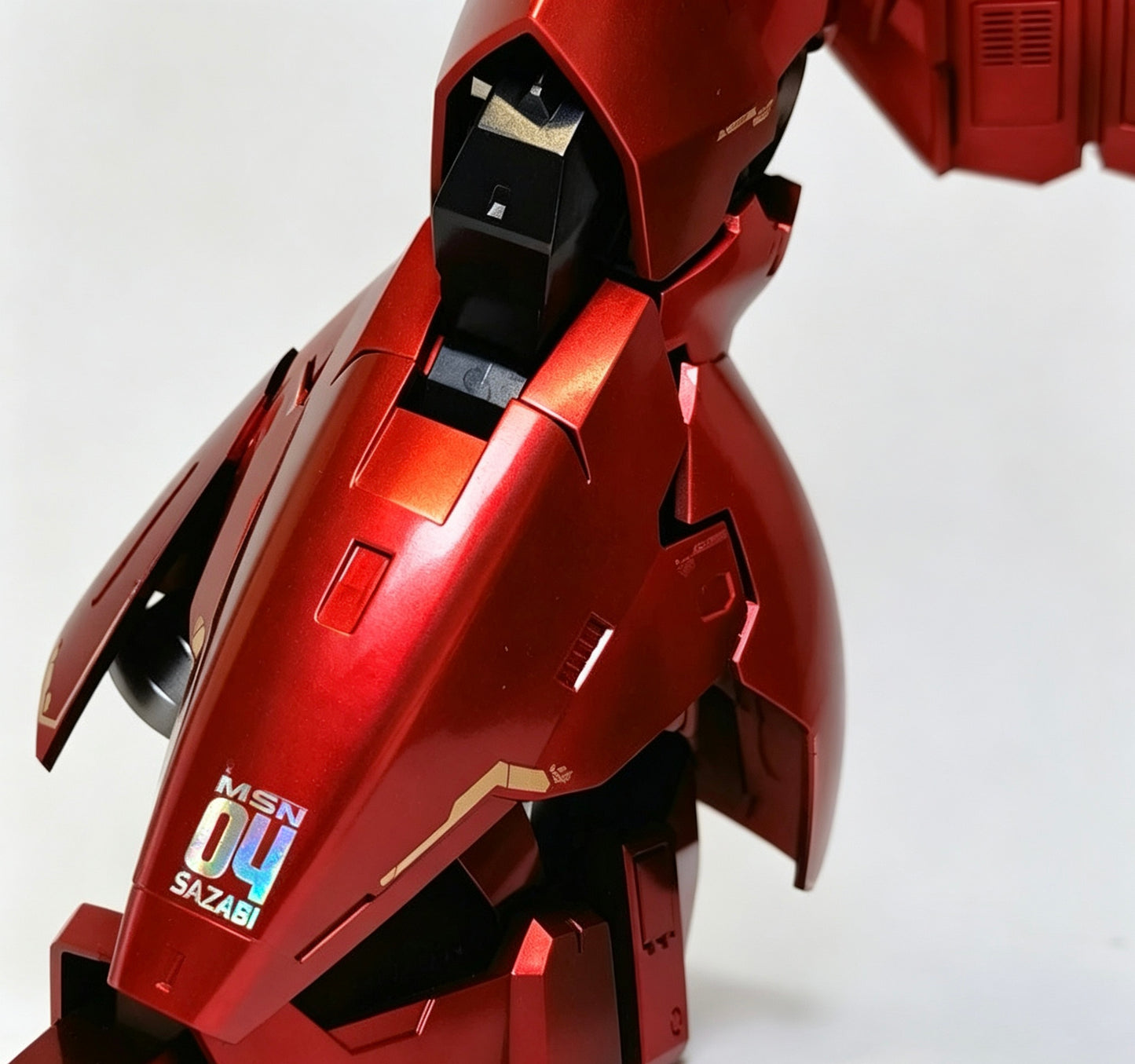 Holographic Water Decal for Royal Kitchen 1/100 Scale RG Sazabi
