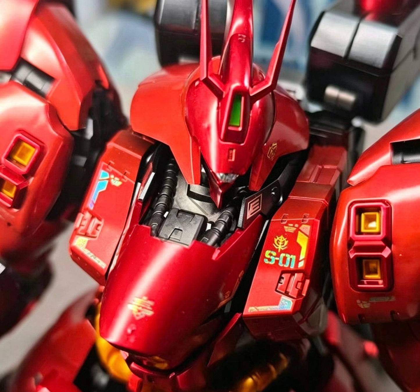 Holographic Water Decal for Royal Kitchen 1/100 Scale RG Sazabi