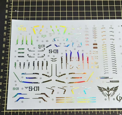 Holographic Water Decal for Royal Kitchen 1/100 Scale RG Sazabi