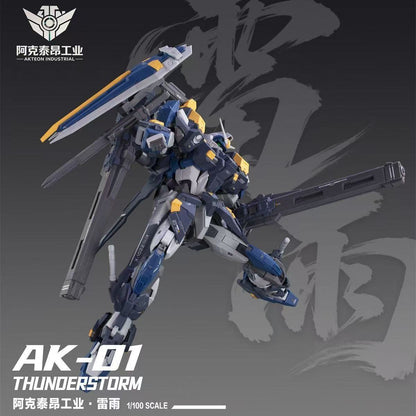 (Pre-Order) Actaeon Industries - AK-01 Thunderstorm (Blu Duel) Model Kit 1/100 (ETA: December 2026)