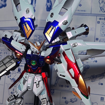 YX Studio Customized Paint Changlong RG 1/144 Wing Gundam Zero Special Coating (Third Party, Not Original Bandai Kit Used)
