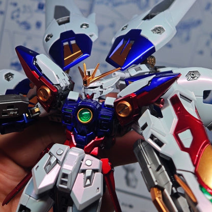 YX Studio Customized Paint Changlong RG 1/144 Wing Gundam Zero Special Coating (Third Party, Not Original Bandai Kit Used)